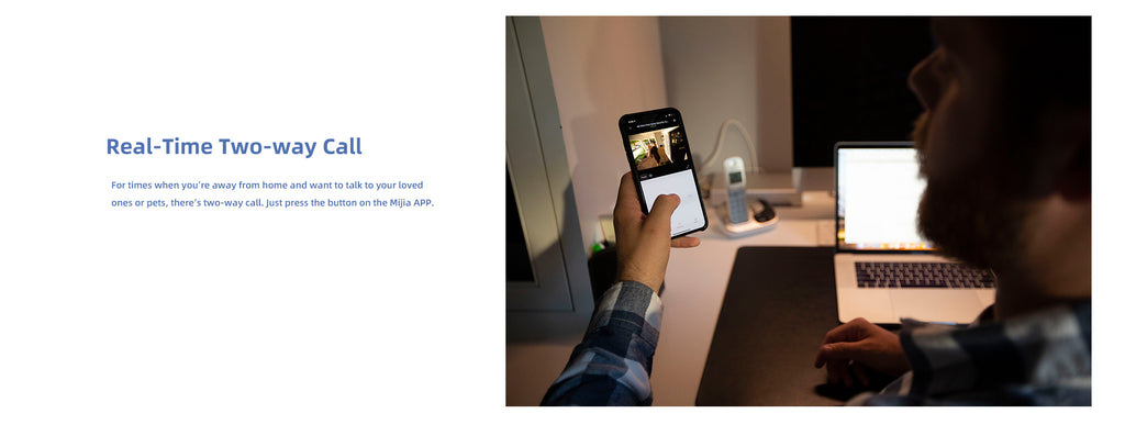 Cámara IMILAB A1 2K - Cámara de Seguridad WiFi Compatible con Mi Home App, Versión Global con Visión Nocturna y Audio
