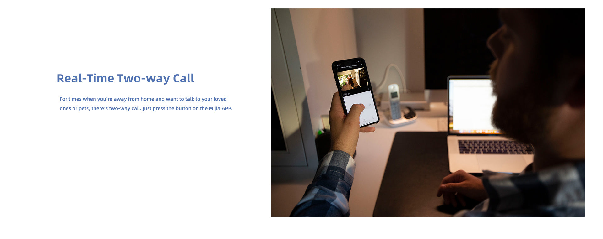 Cámara IMILAB A1 2K - Cámara de Seguridad WiFi Compatible con Mi Home App, Versión Global con Visión Nocturna y Audio